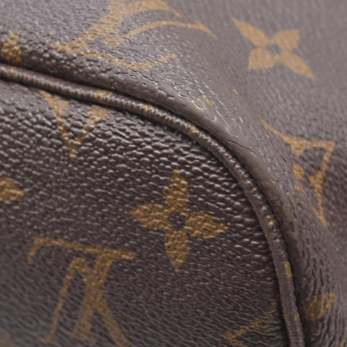 $2170 Louis Vuitton Neverfull MM Monogram Mid Size Cherry Red Tote