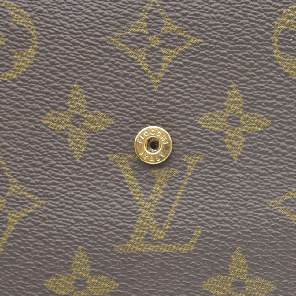 AUCTION $620 Louis Vuitton  Monogram Porte Tresor Wallet