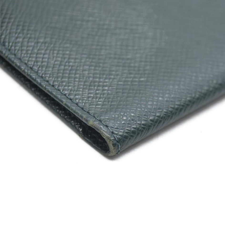 Louis Vuitton Taiga Porte Valeurs Cartes Credit Leather Long Wallet VI0927