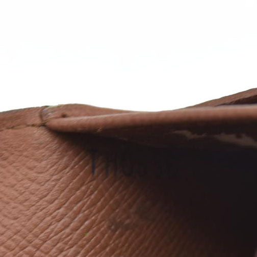 AUCTION $725 Louis Vuitton Monogram Trifold Sarah Wallet