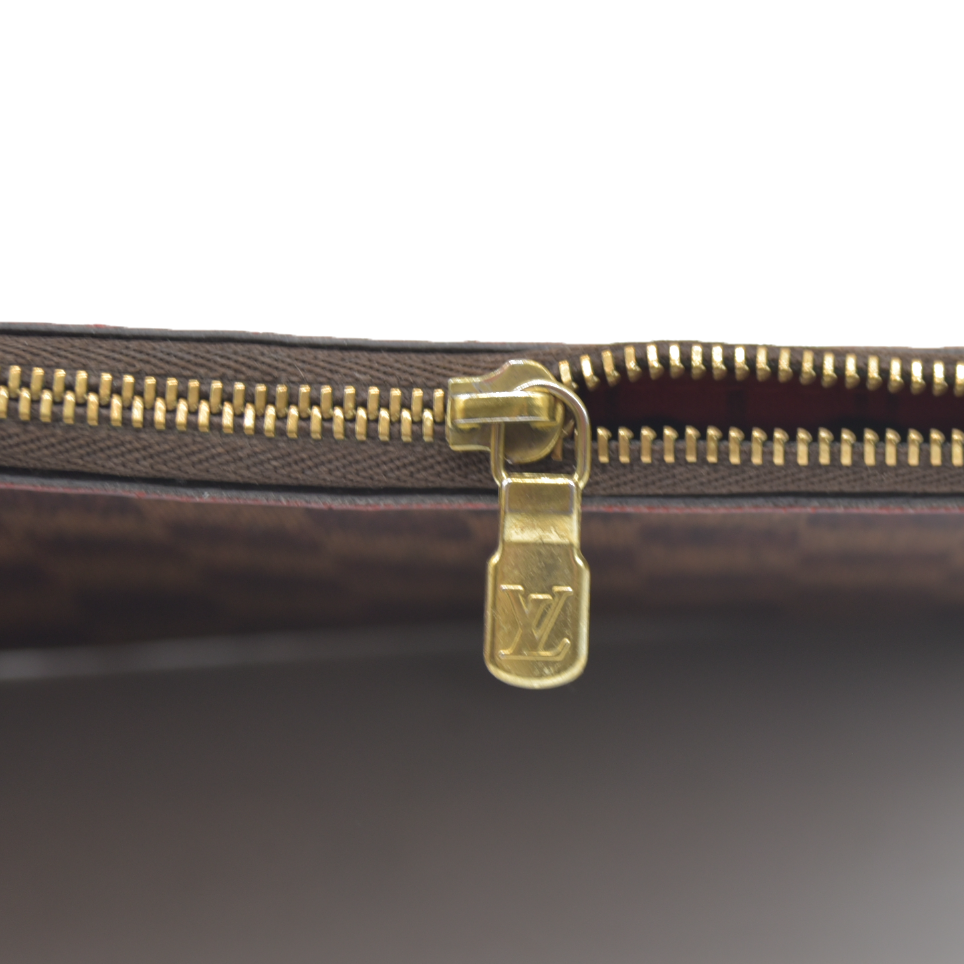 AUCTION $600 Louis Vuitton  Damier Ebene Neverfull MM GM Pochette