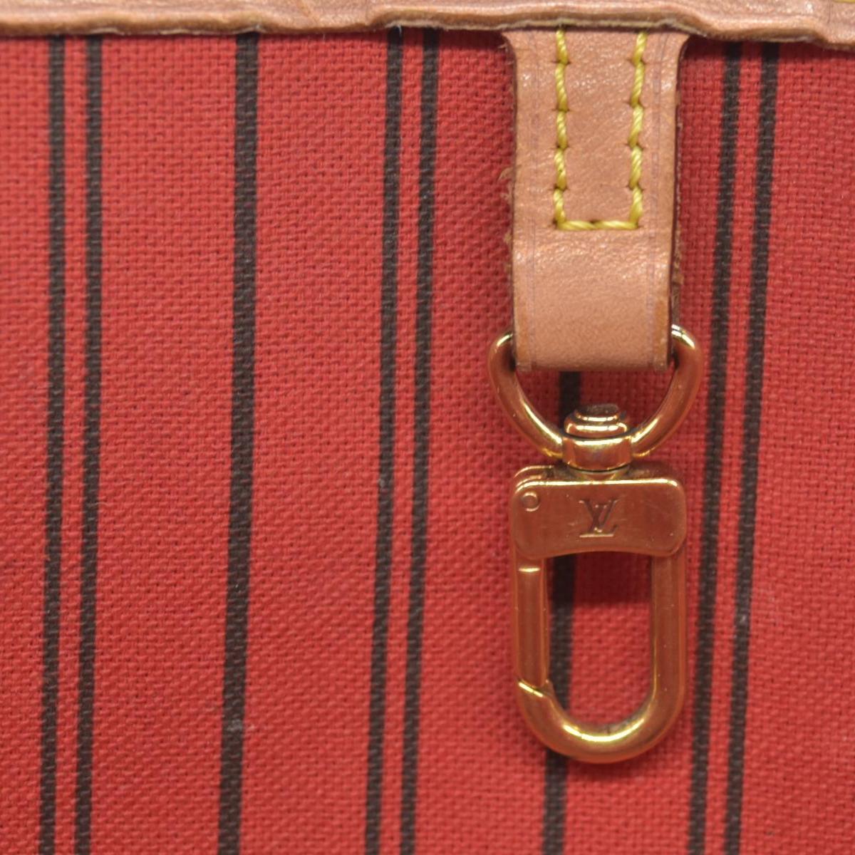 $2170 Louis Vuitton Neverfull MM Monogram Mid Size Cherry Red Tote