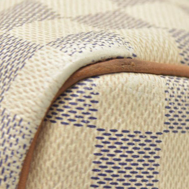 $1980 Louis Vuitton  Damier Azur Speedy Bandouliere 30 DU1103