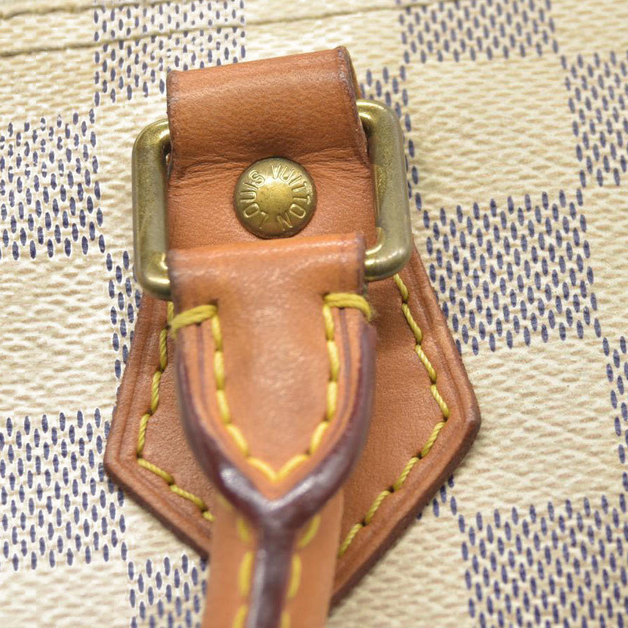 $1980 Louis Vuitton  Damier Azur Speedy Bandouliere 30 DU1103