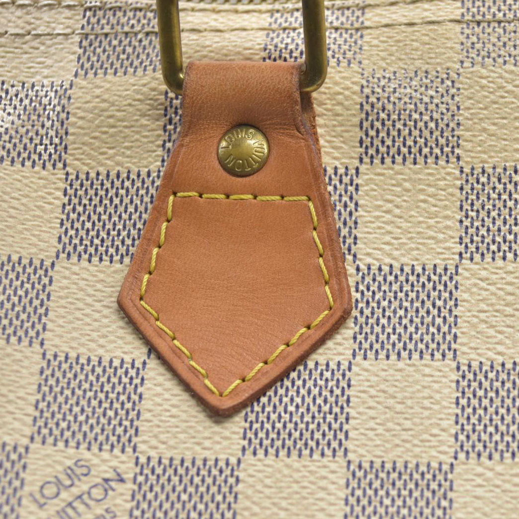 $1980 Louis Vuitton  Damier Azur Speedy Bandouliere 30 DU1103