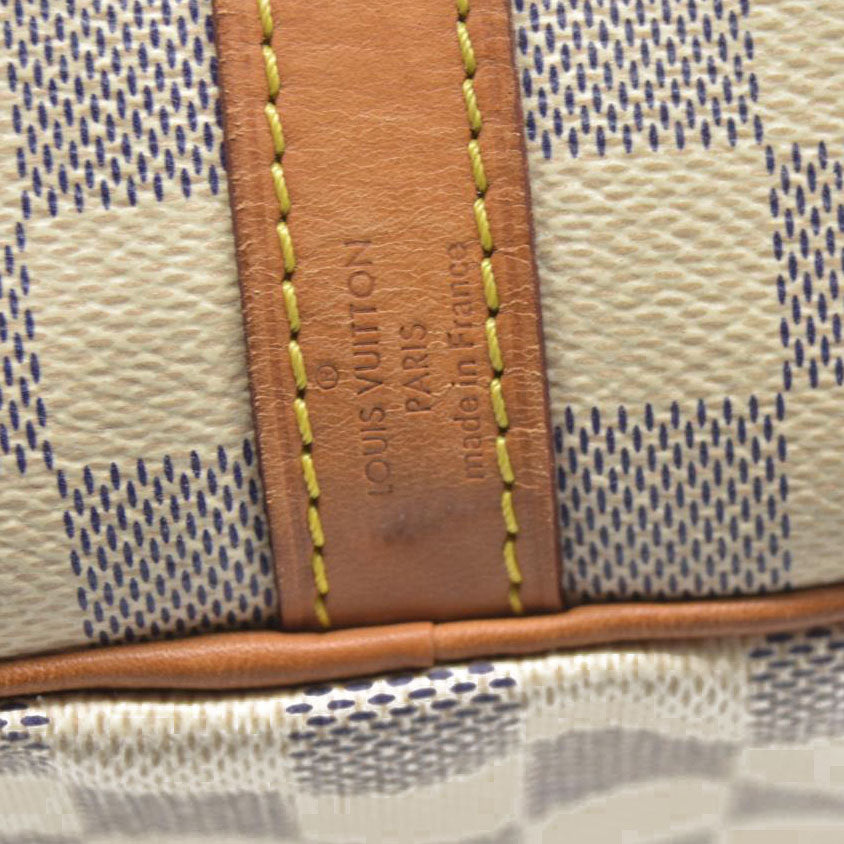 $1980 Louis Vuitton  Damier Azur Speedy Bandouliere 30 DU1103