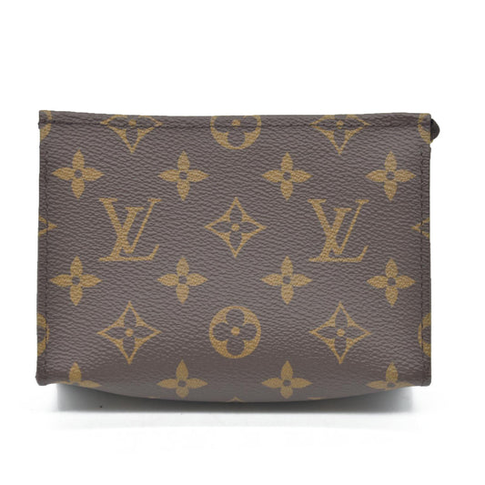 $1620 Louis Vuitton  Monogram Toiletry Pouch 15 Fuchsia