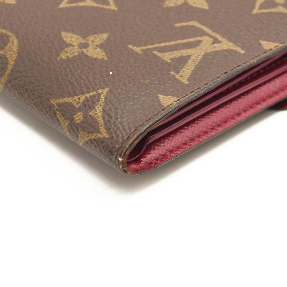 LOUIS VUITTON Monogram Victorine Wallet Fuchsia