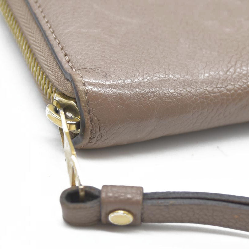 Louis Vuitton Monogram Empreinte Leather Zippy Zip Around Long Wallet SP2185