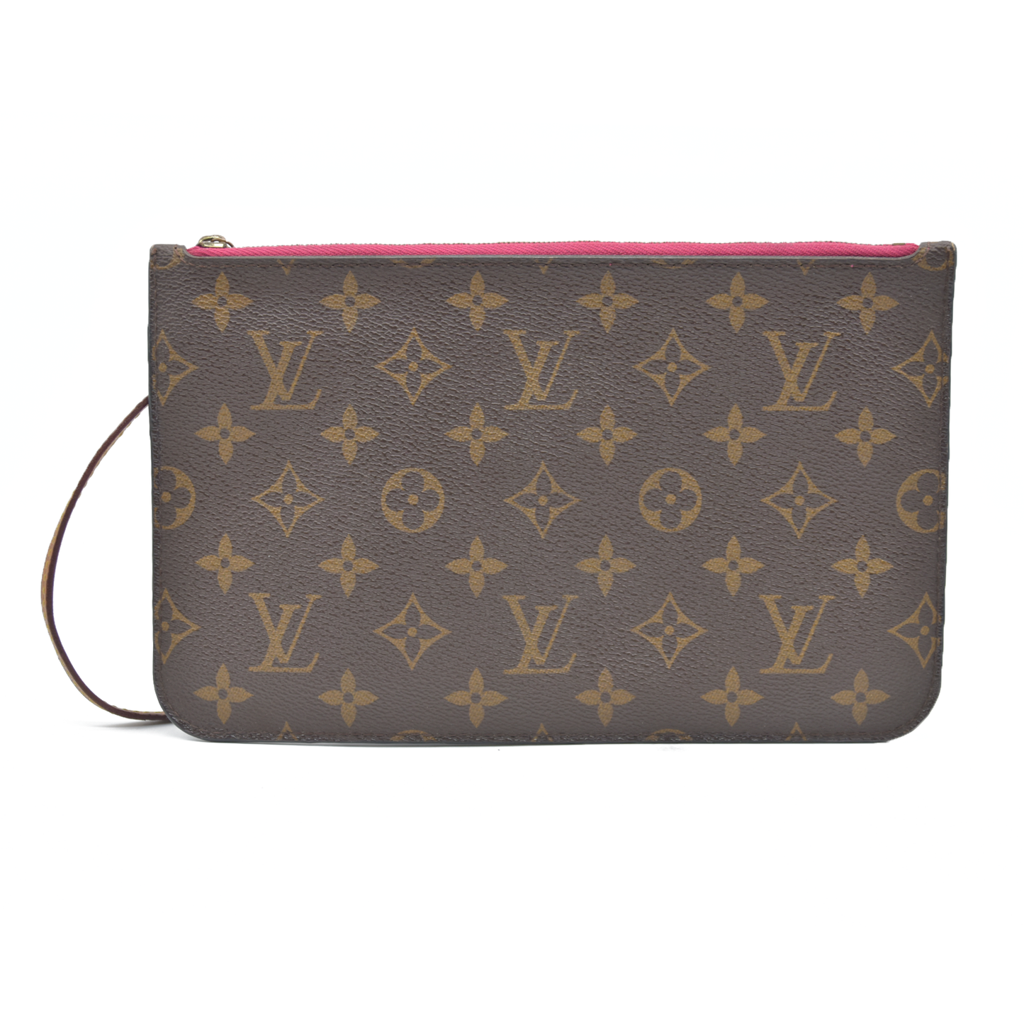 AUCTION $600 Louis Vuitton  Monogram Neverfull MM GM Pochette Pivoine