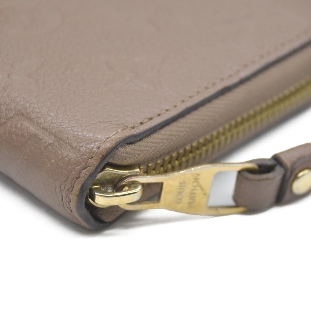 Louis Vuitton Monogram Empreinte Leather Zippy Zip Around Long Wallet SP2185