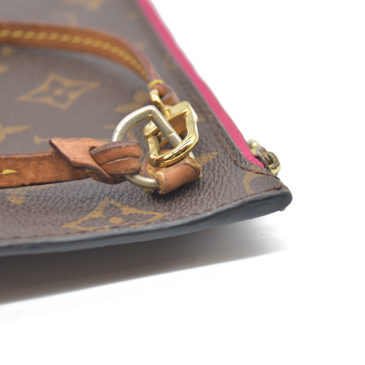 AUCTION $600 Louis Vuitton  Monogram Neverfull MM GM Pochette Pivoine