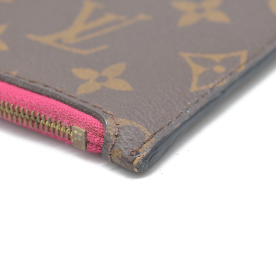 AUCTION $600 Louis Vuitton  Monogram Neverfull MM GM Pochette Pivoine