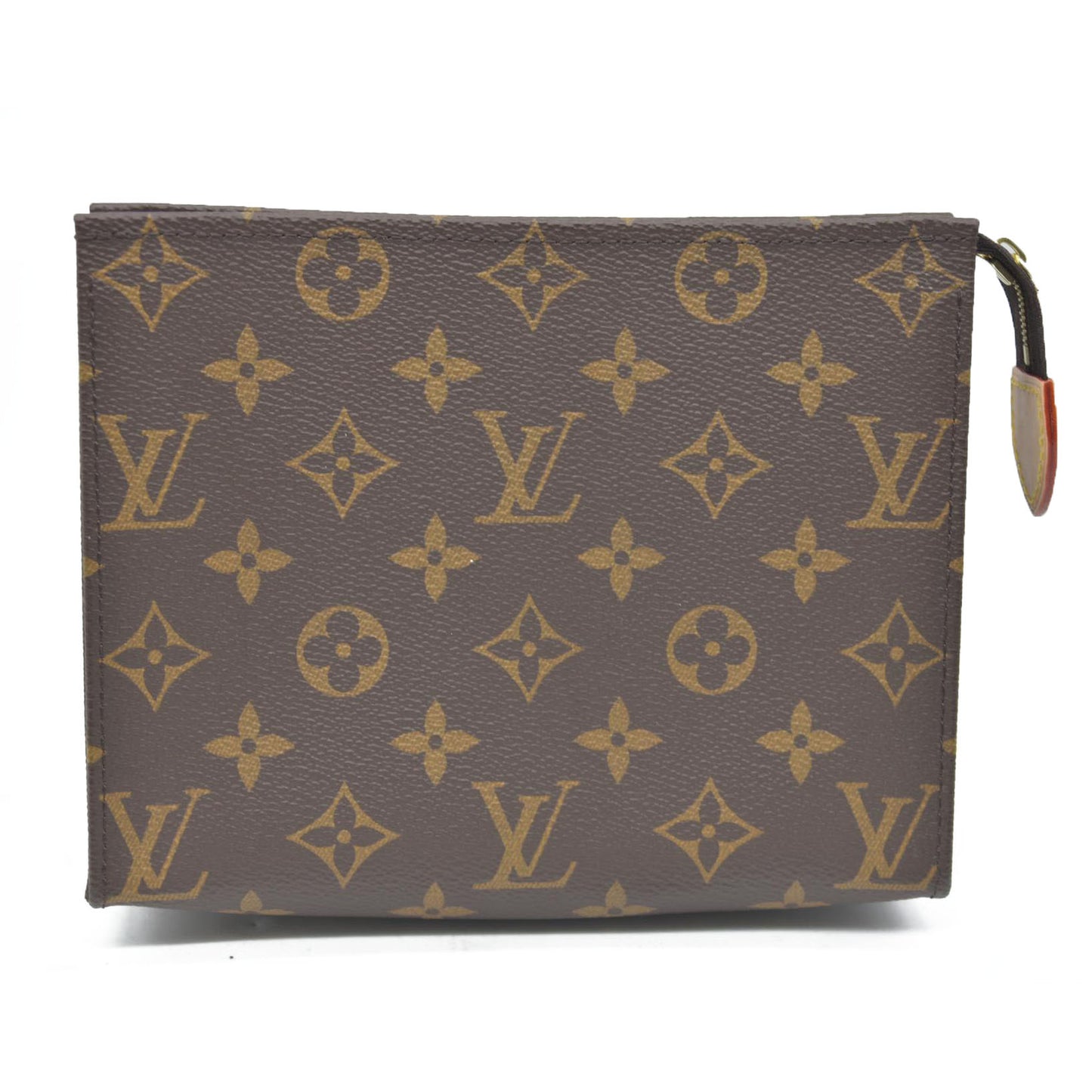$1690 Louis Vuitton  Monogram Toiletry Pouch 19 Red