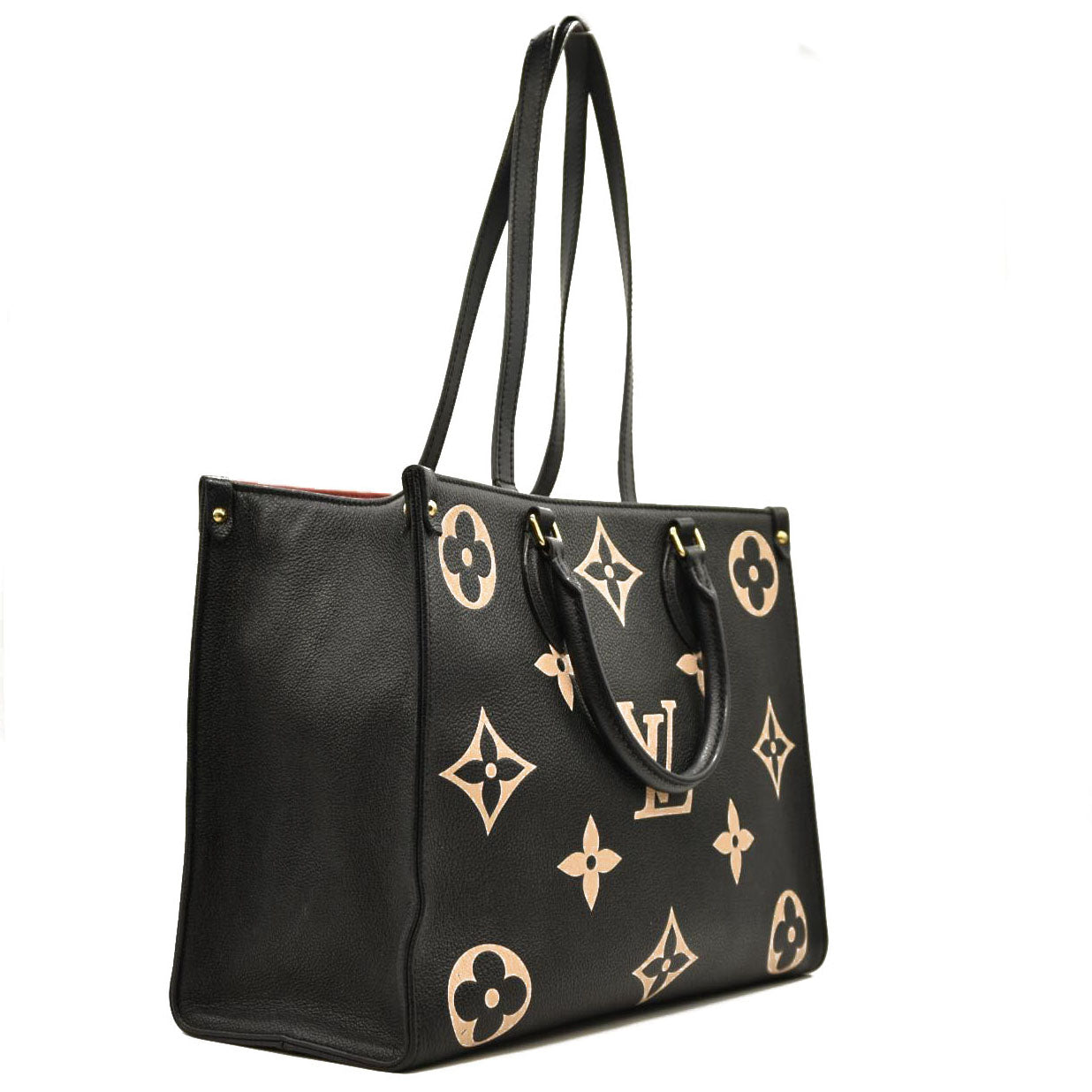 Louis Vuitton  Empreinte Monogram Giant Onthego MM Black Beige