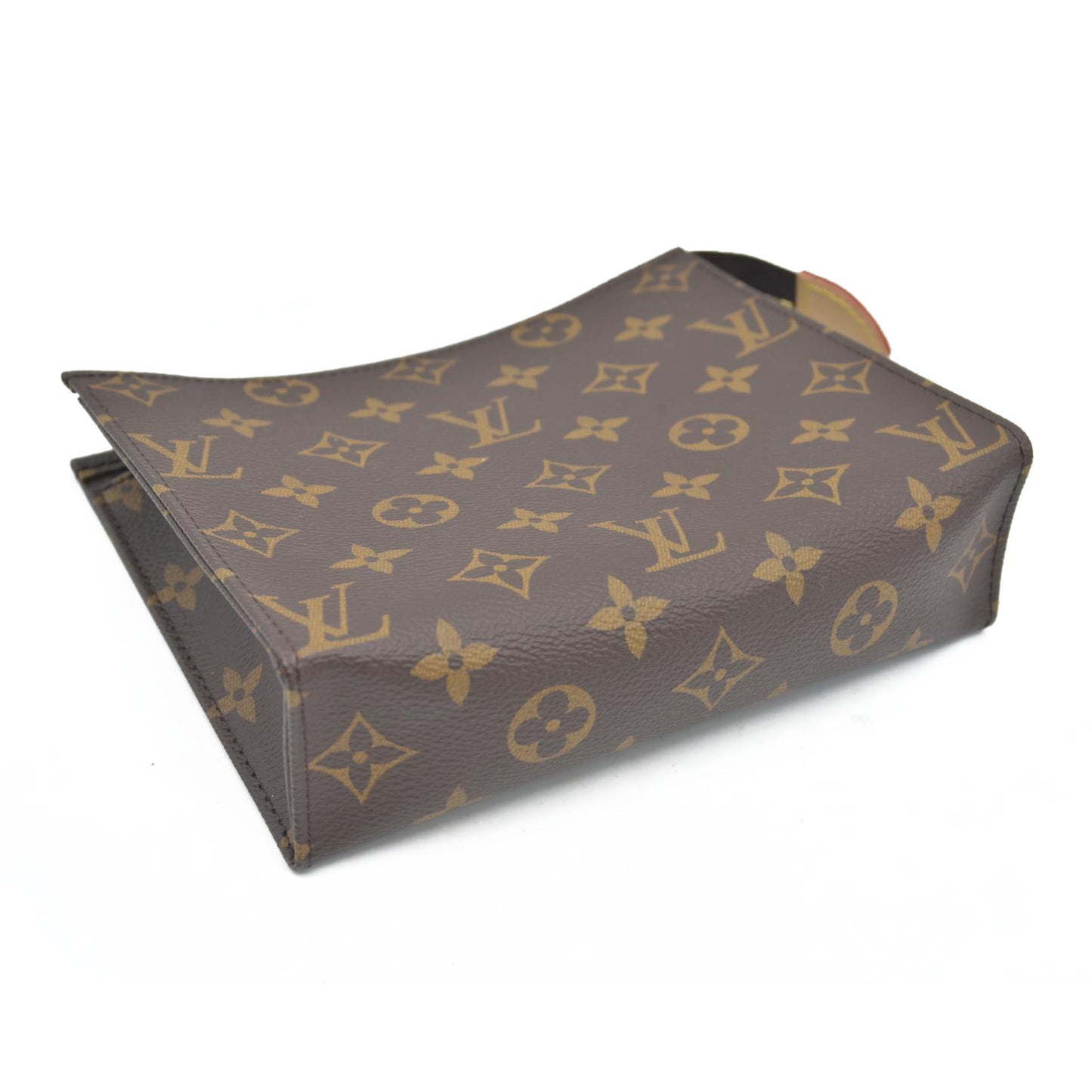 $1690 Louis Vuitton  Monogram Toiletry Pouch 19 Red