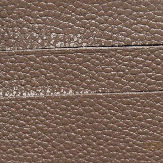 Louis Vuitton Monogram Empreinte Leather Zippy Zip Around Long Wallet SP2185