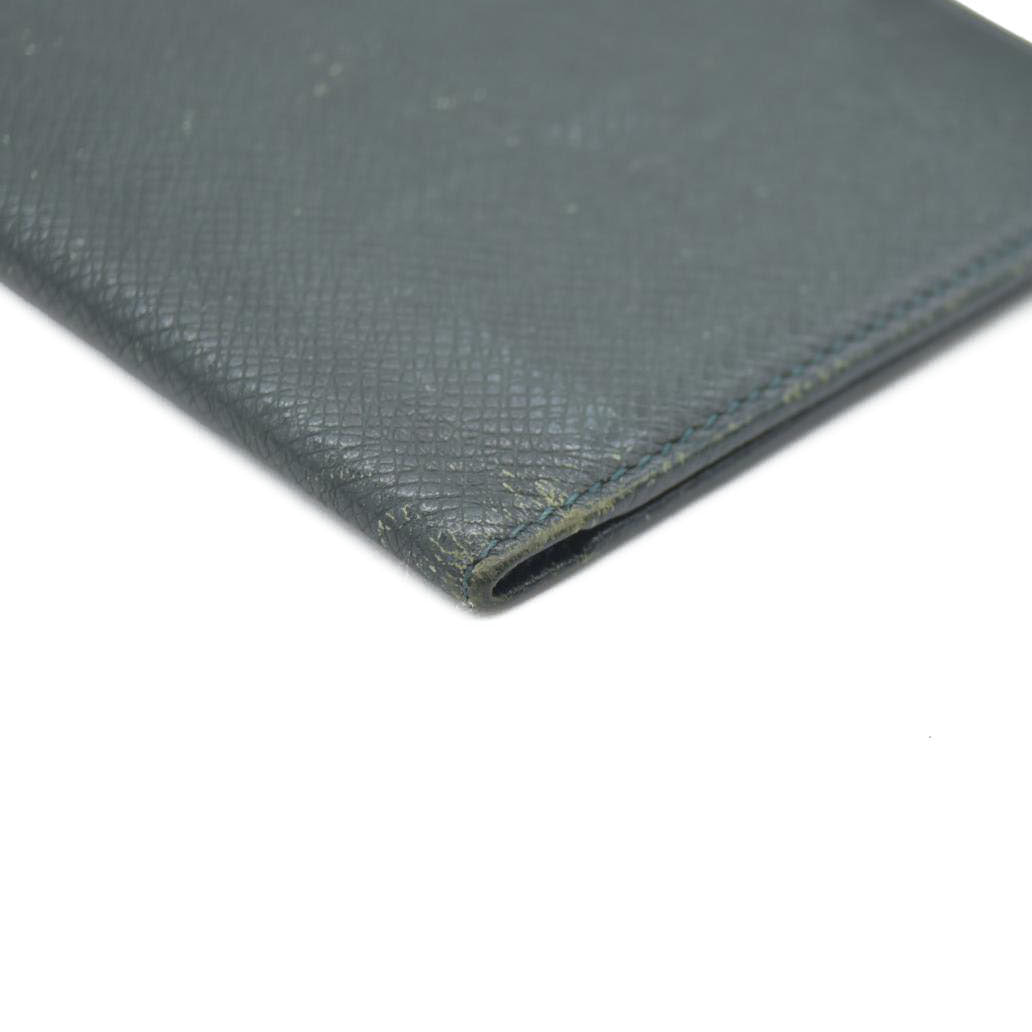 Louis Vuitton Taiga Porte Valeurs Cartes Credit Leather Long Wallet VI0949