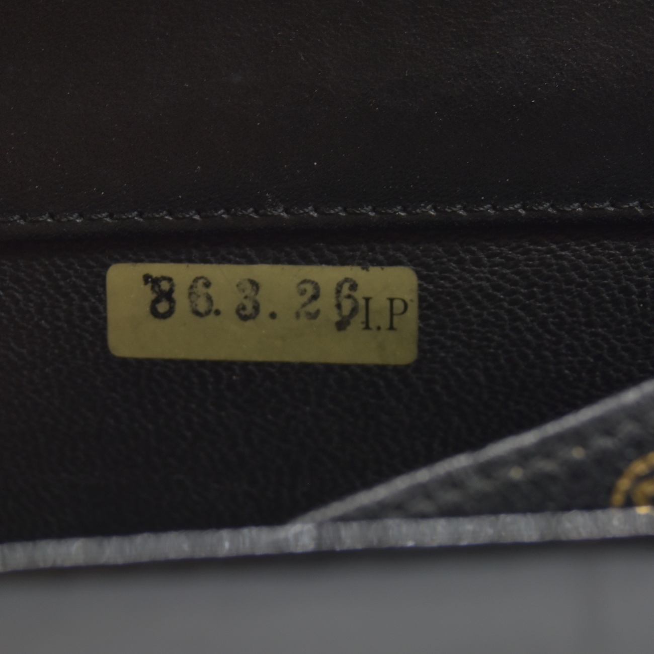 $3250 1986 Chanel Black Patent Leather Vintage Flap Bag CC
