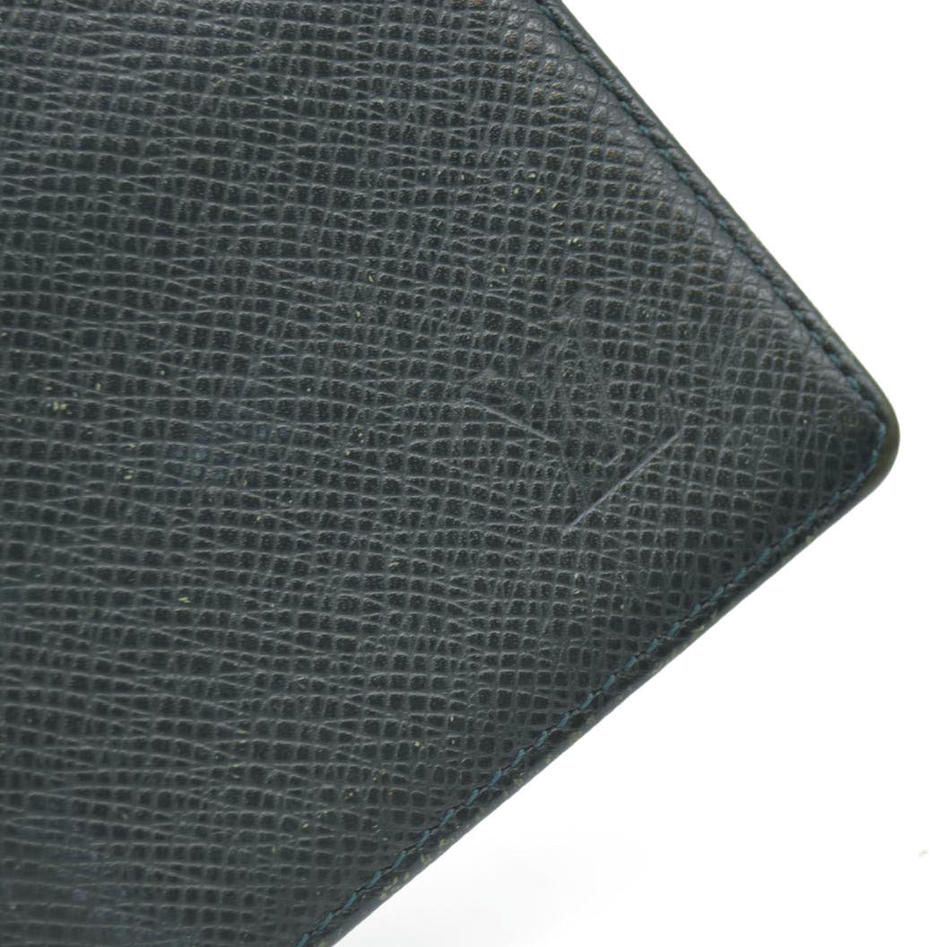 Louis Vuitton Taiga Porte Valeurs Cartes Credit Leather Long Wallet VI0949