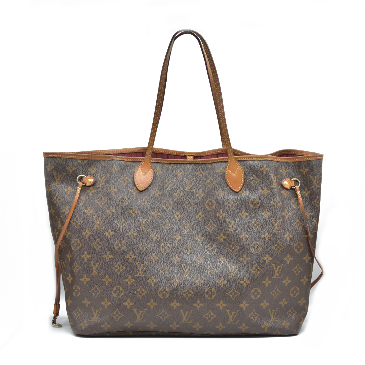 Louis Vuitton $2200 Monogram Neo Neverfull GM Fuchsia FL2135