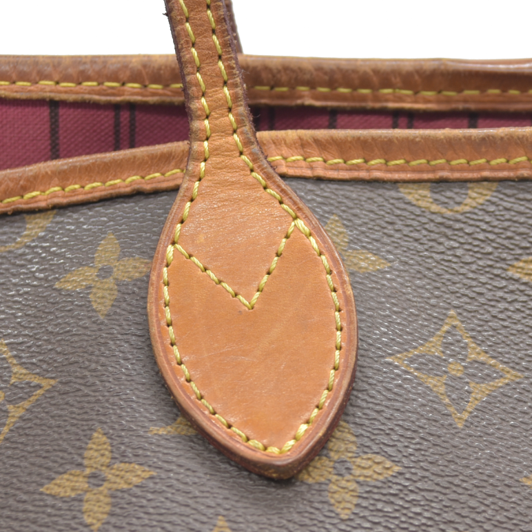 Louis Vuitton $2200 Monogram Neo Neverfull GM Fuchsia FL2135