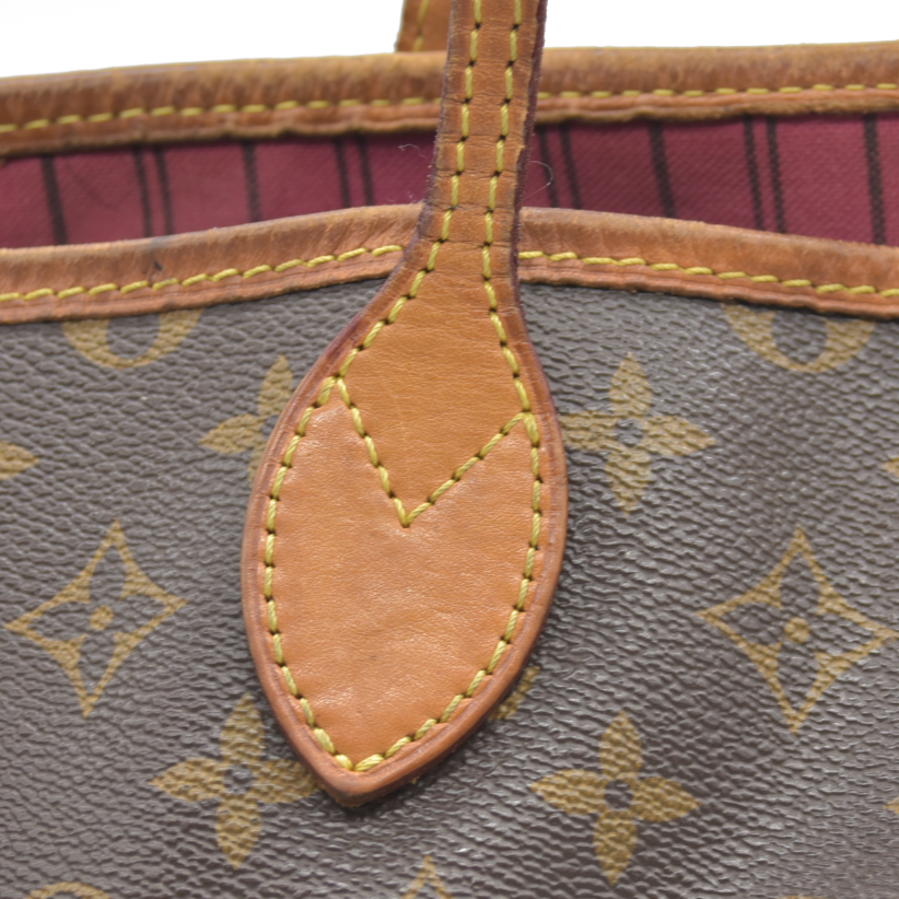 Louis Vuitton $2200 Monogram Neo Neverfull GM Fuchsia FL2135