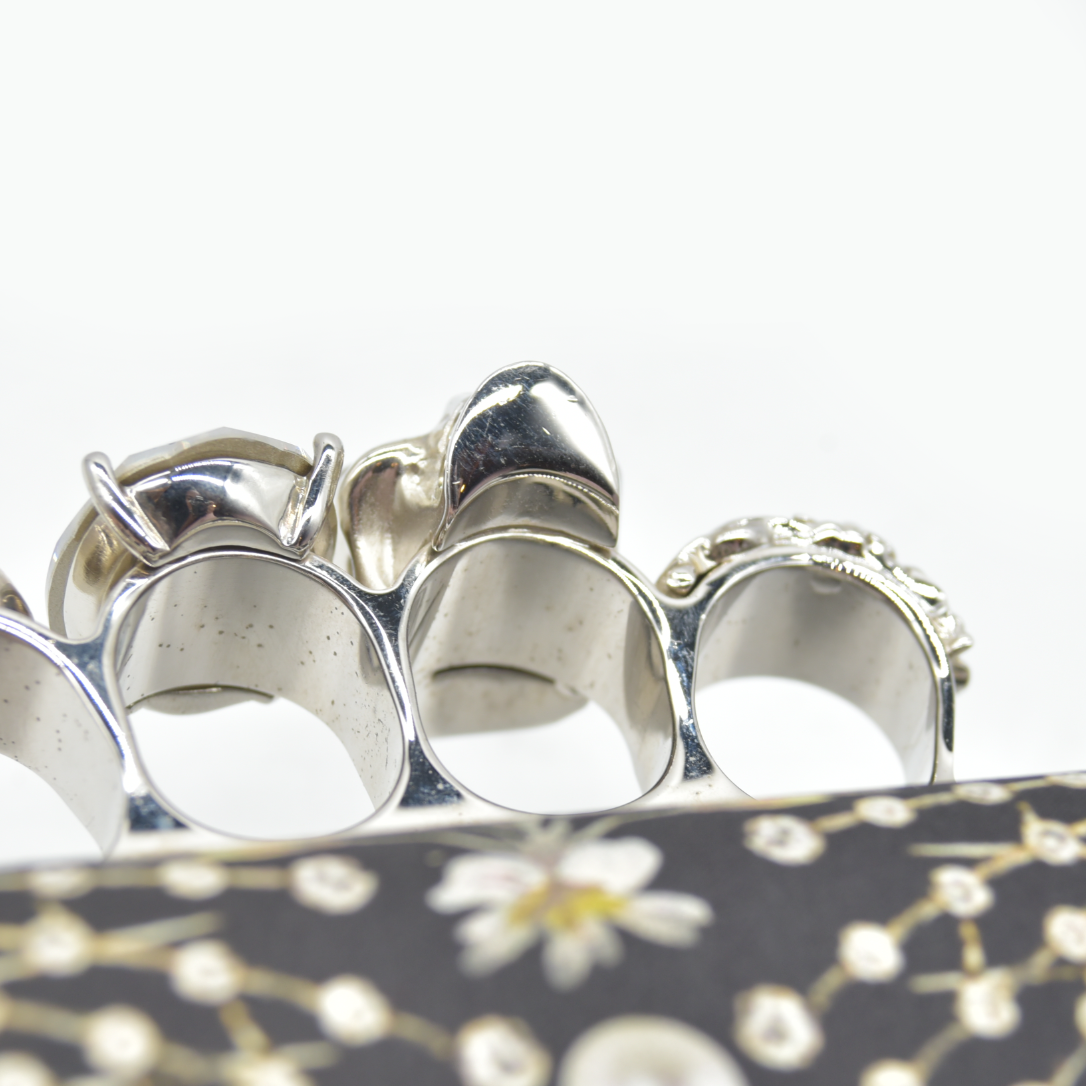Alexander McQueen Skull Clutch