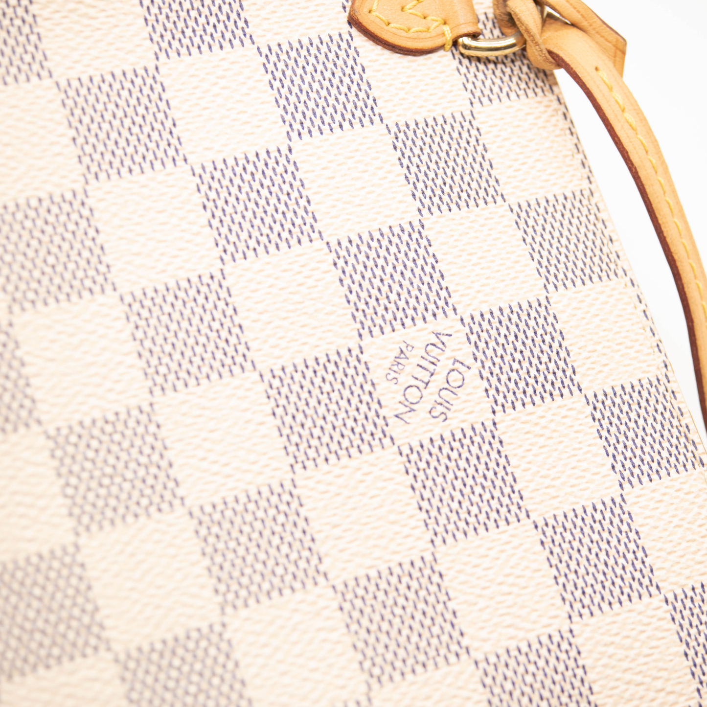 Louis Vuitton Damier Azur Neverfull MM GM Pochette