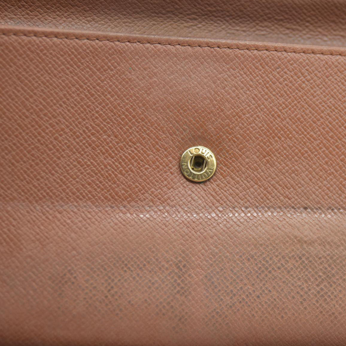 Louis Vuitton Monogram Porte Tresor International Trifold Long Wallet TH0928