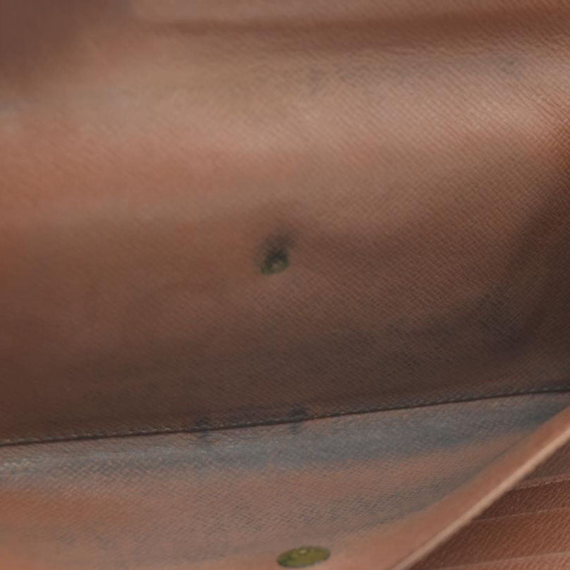 Louis Vuitton Monogram Porte Tresor International Trifold Long Wallet TH0928