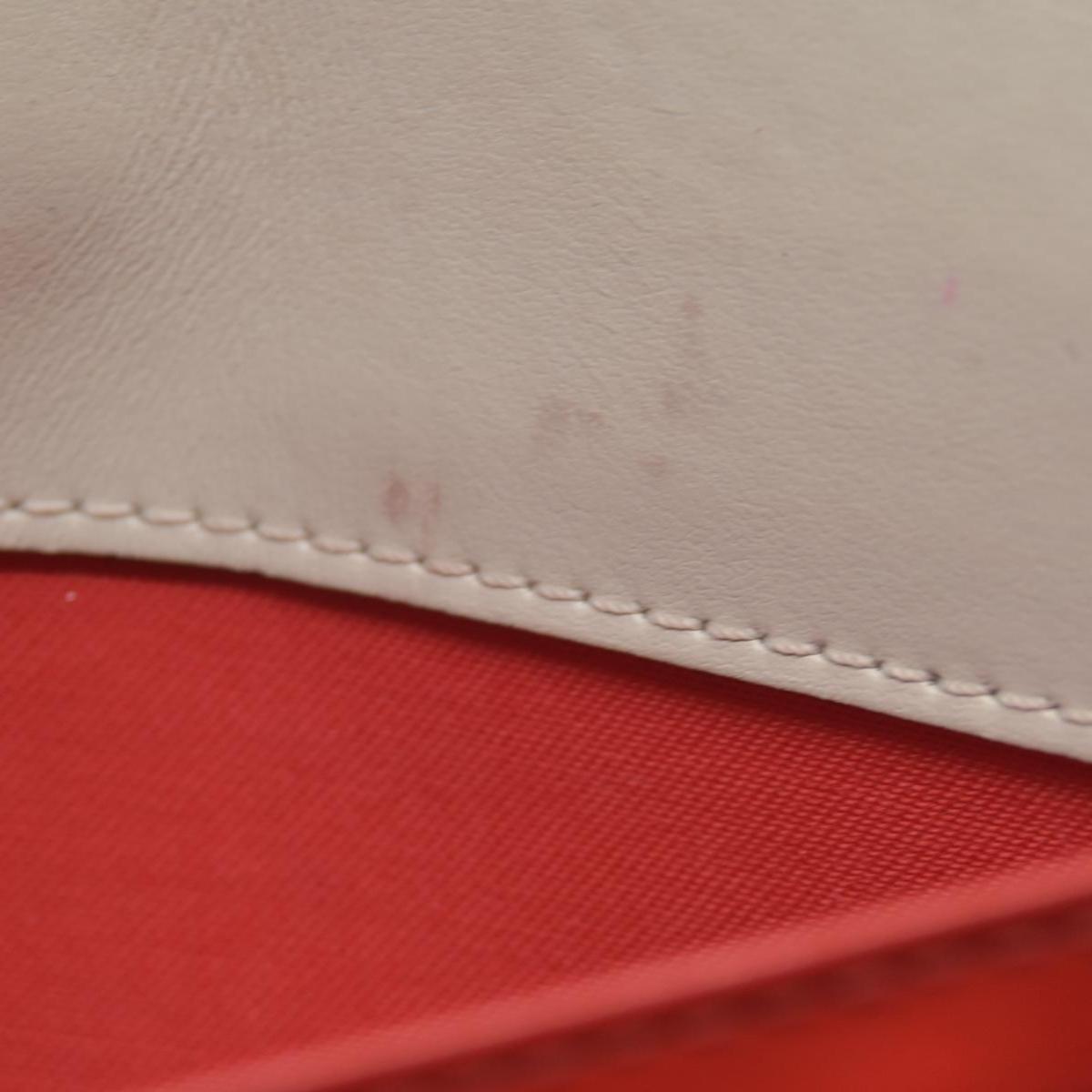 $1590 Christian Louboutin Paloma Clutch Cream Leather "Loubinthesky" Spiked Bag
