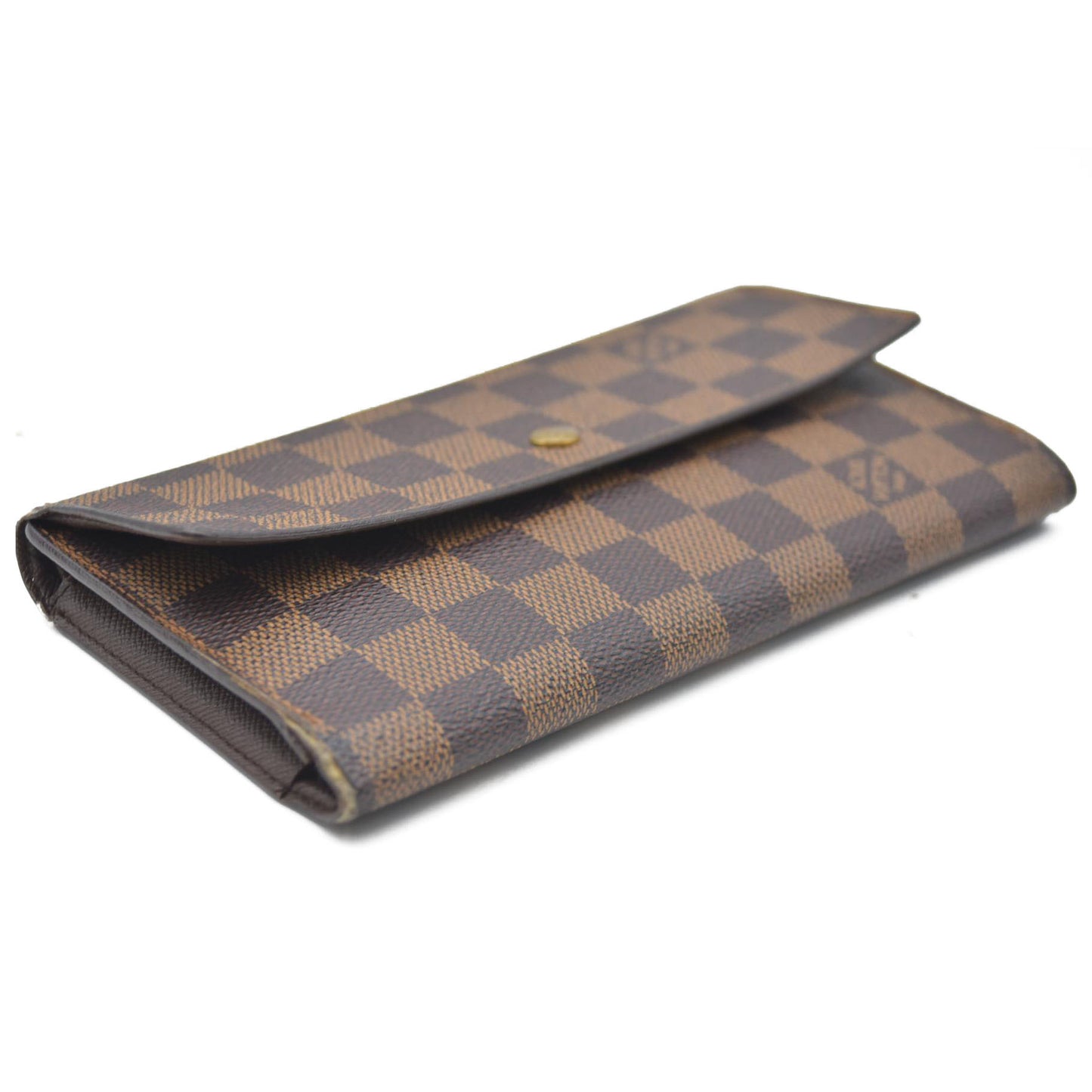 Louis Vuitton Damier Porte Tresor International Trifold Long Wallet TH0014