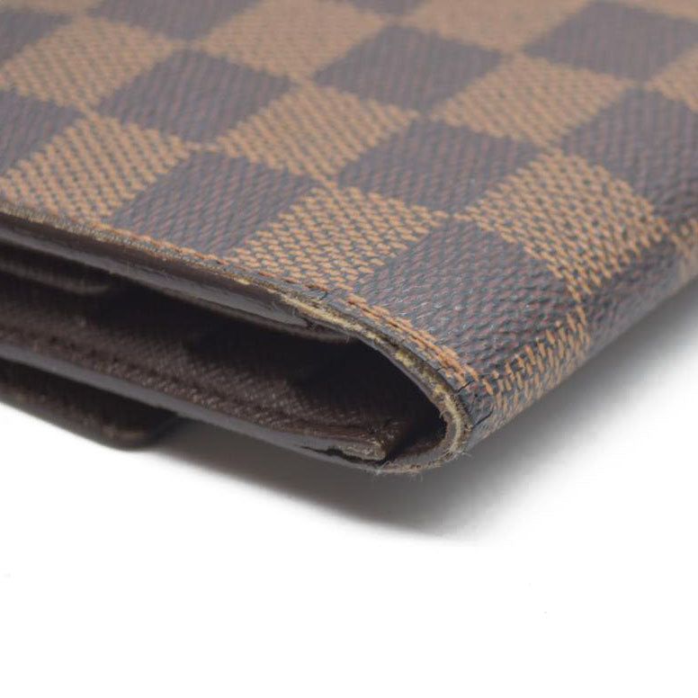 Louis Vuitton Damier Porte Tresor International Trifold Long Wallet TH0014