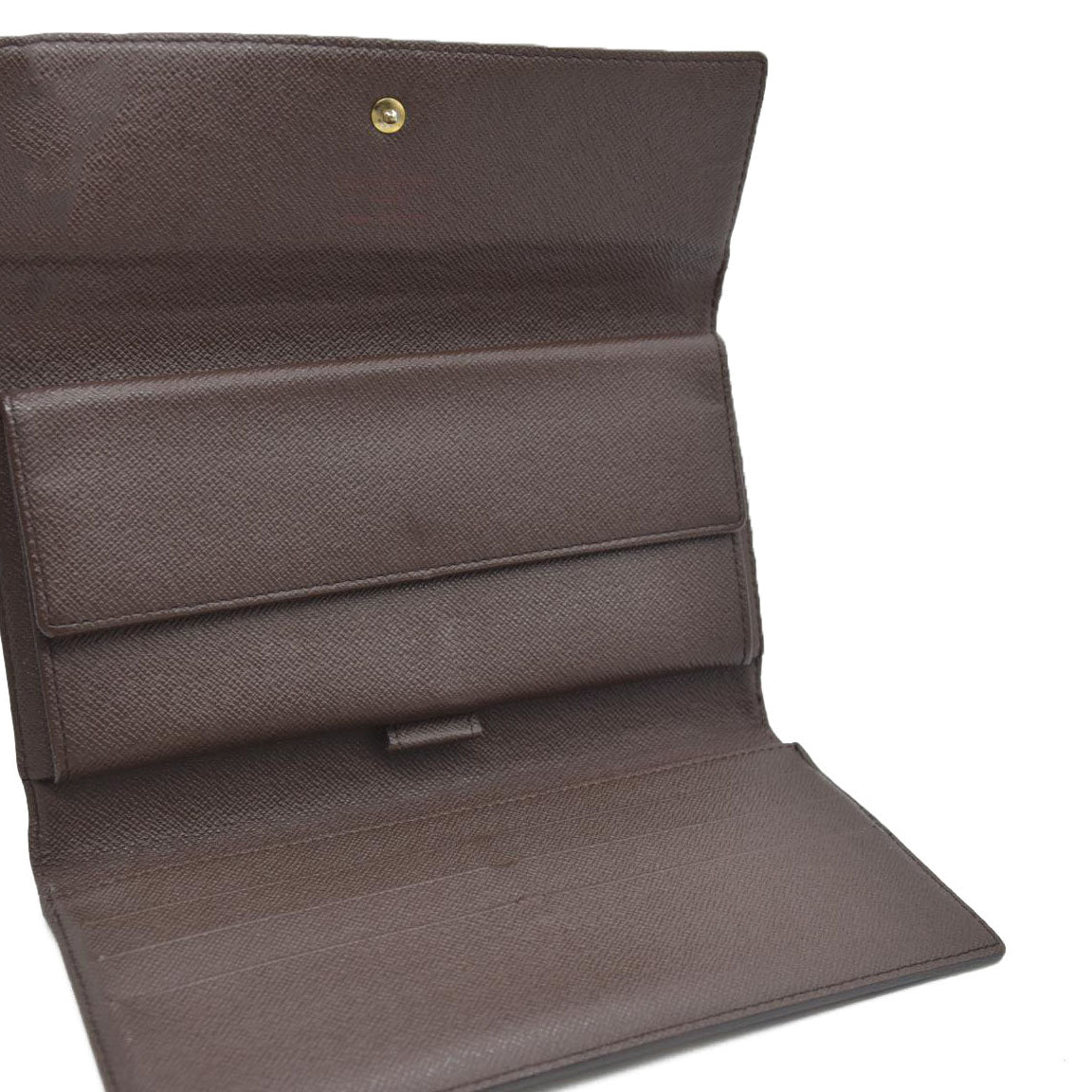 Louis Vuitton Damier Porte Tresor International Trifold Long Wallet TH0014