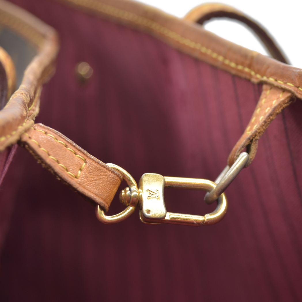 Louis Vuitton $2200 Monogram Neo Neverfull GM Fuchsia FL2135