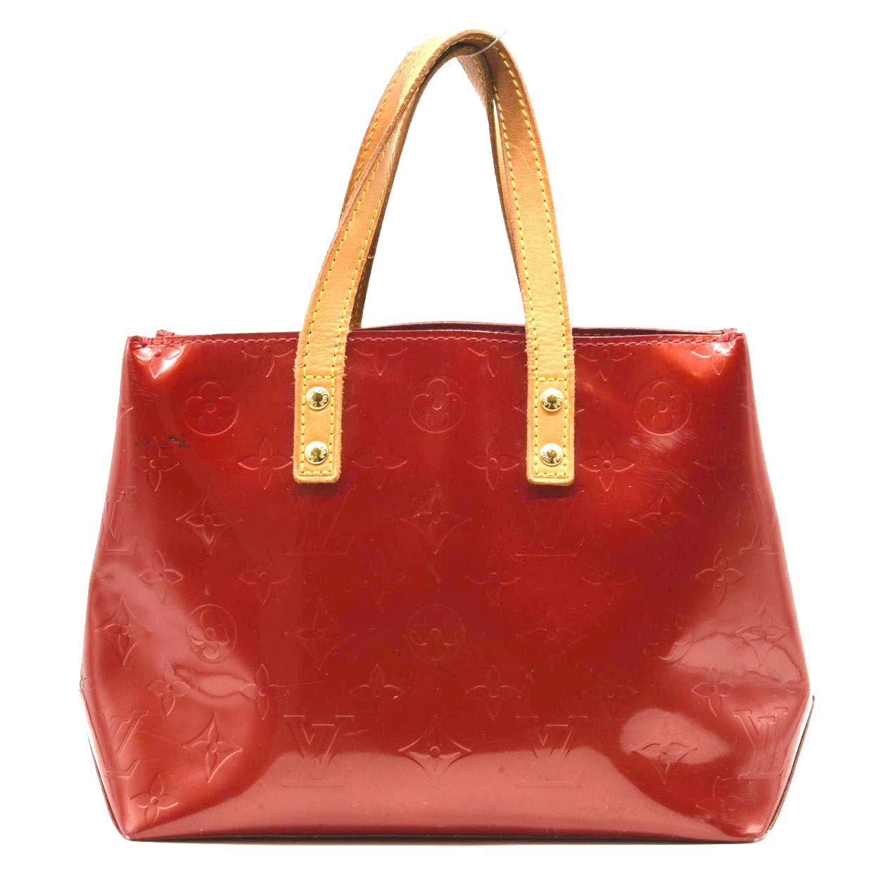 LOUIS VUITTON Vernis Reade PM Rouge