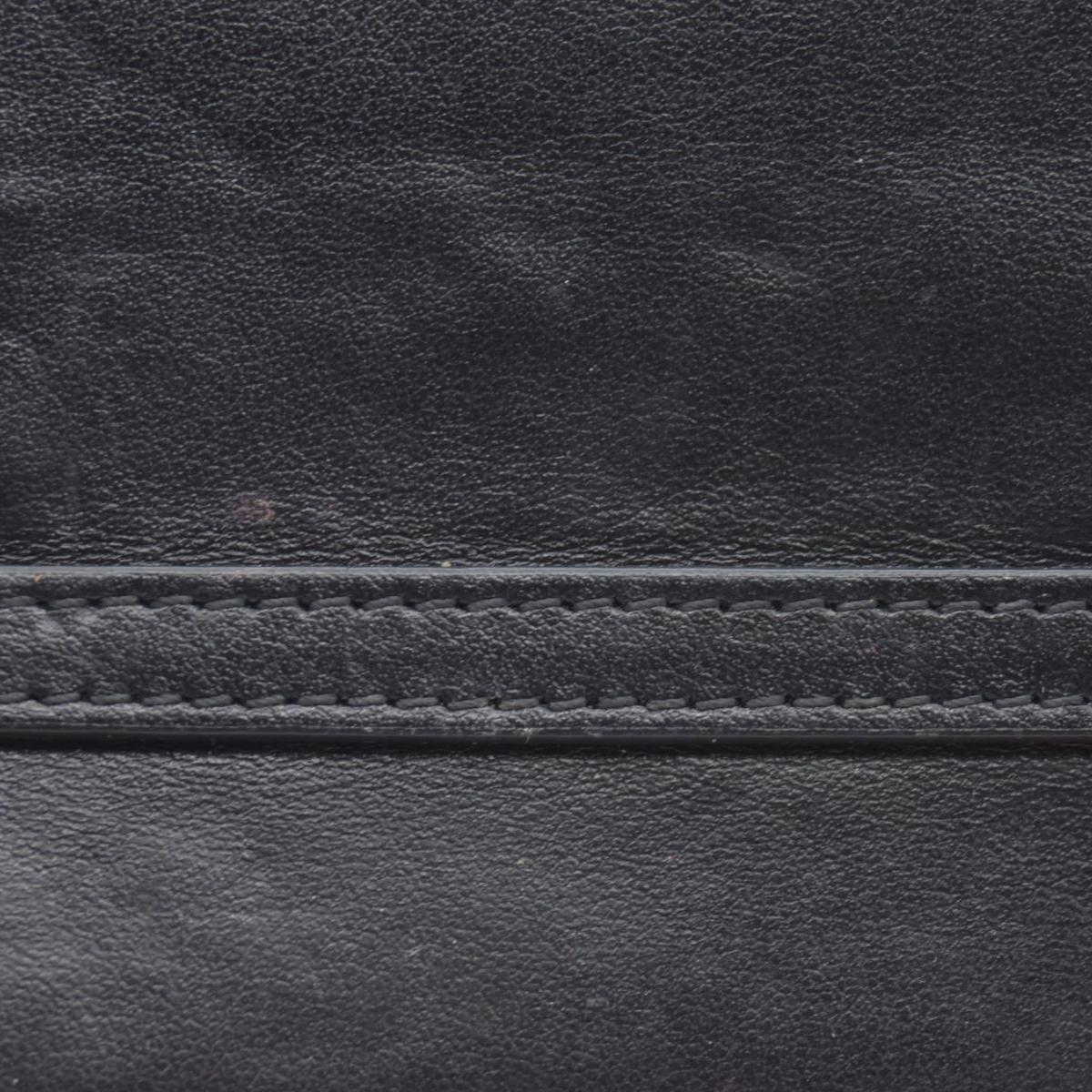 $1450 Christian Louboutin Grained Calfskin Spikes Loubinthesky Paloma Wallet On Chain Black Multimetal