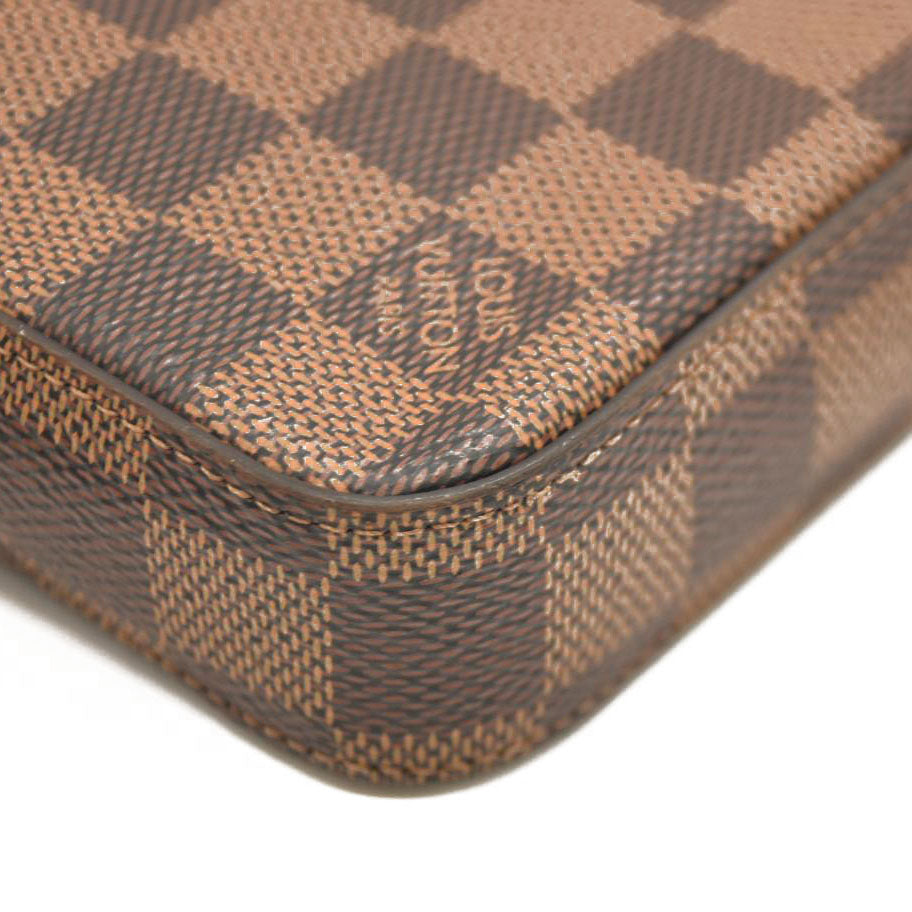 Louis Vuitton Damier Ebene Pochette Felicie Chain Wallet SF2168