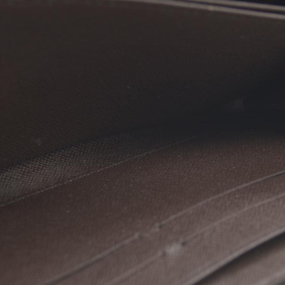 Louis Vuitton Damier Zippy Zip Around Long Wallet Purse Brown CA1099