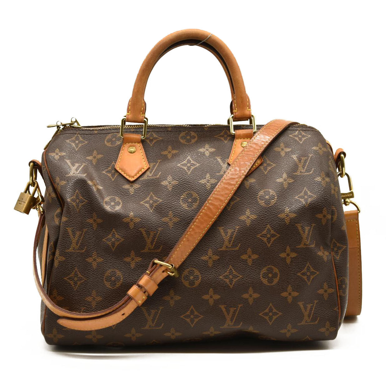 LOUIS VUITTON Monogram Speedy Bandouliere 30 SP1145