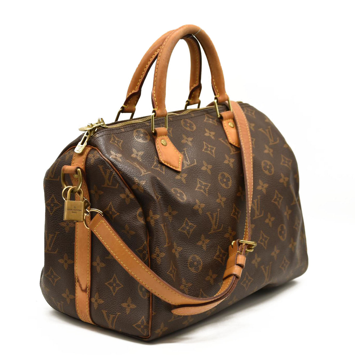 LOUIS VUITTON Monogram Speedy Bandouliere 30 SP1145