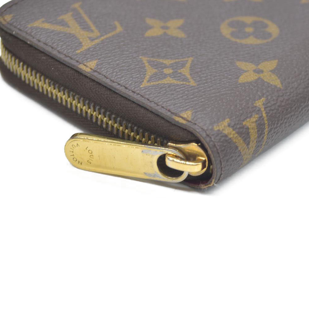 Louis Vuitton Monogram Zippy Wallet Fuchsia GI0187