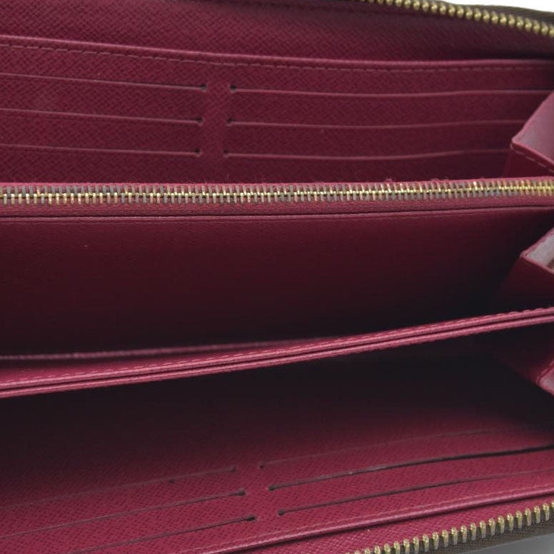 Louis Vuitton Monogram Zippy Wallet Fuchsia GI0187