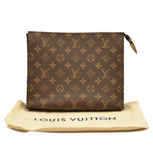 Louis Vuitton  Monogram Toiletry Pouch 26 Pink