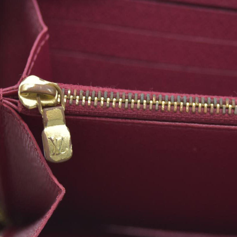 Louis Vuitton Monogram Zippy Wallet Fuchsia GI0187