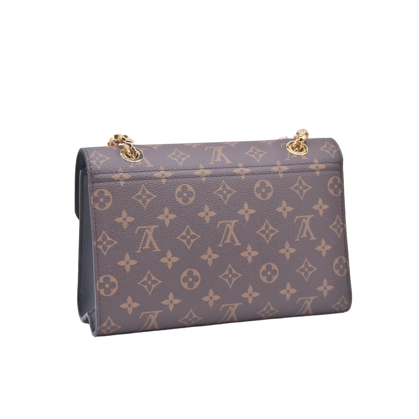 $2830 2018 Louis Vuitton Monogram Victoire Black CA4138