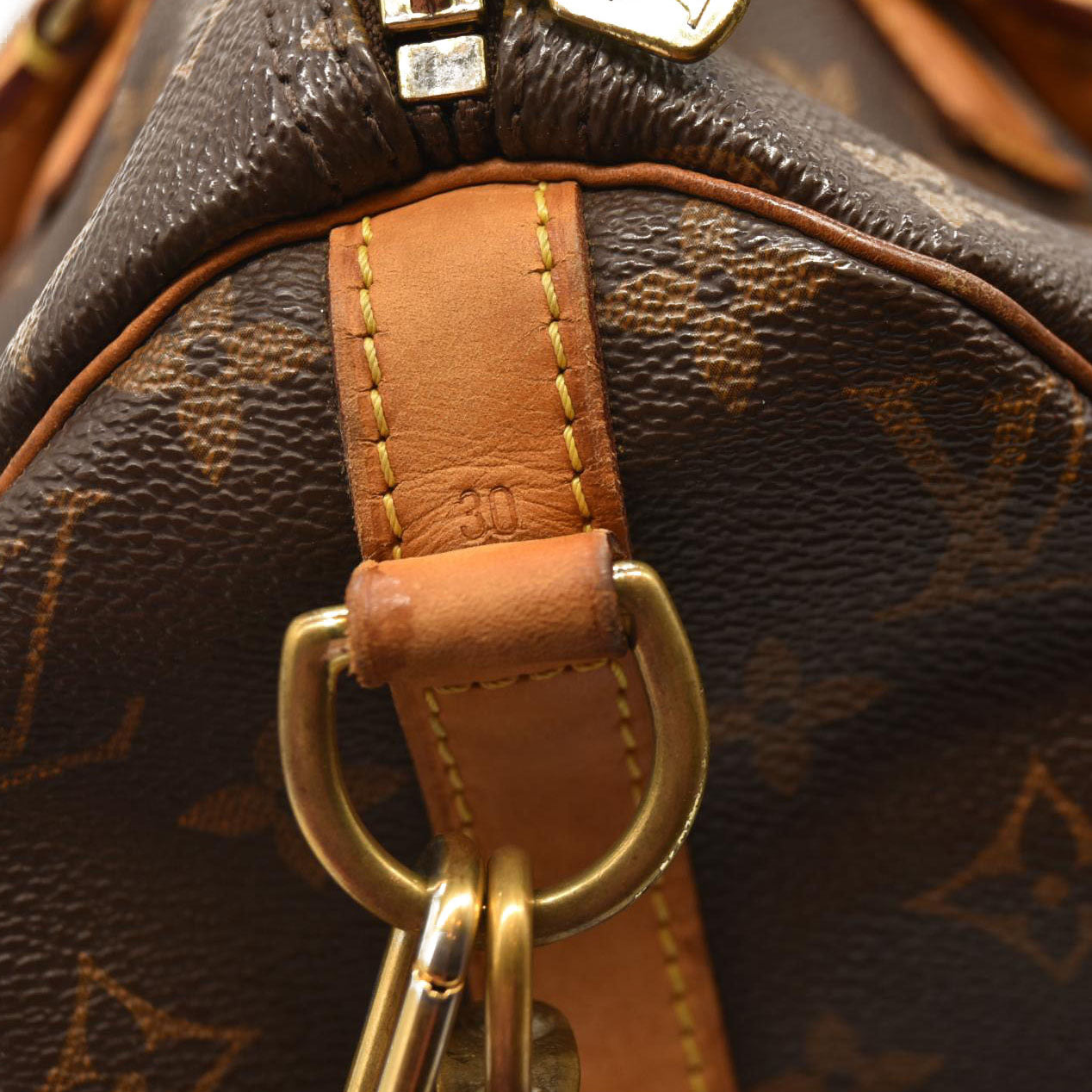 LOUIS VUITTON Monogram Speedy Bandouliere 30 SP1145