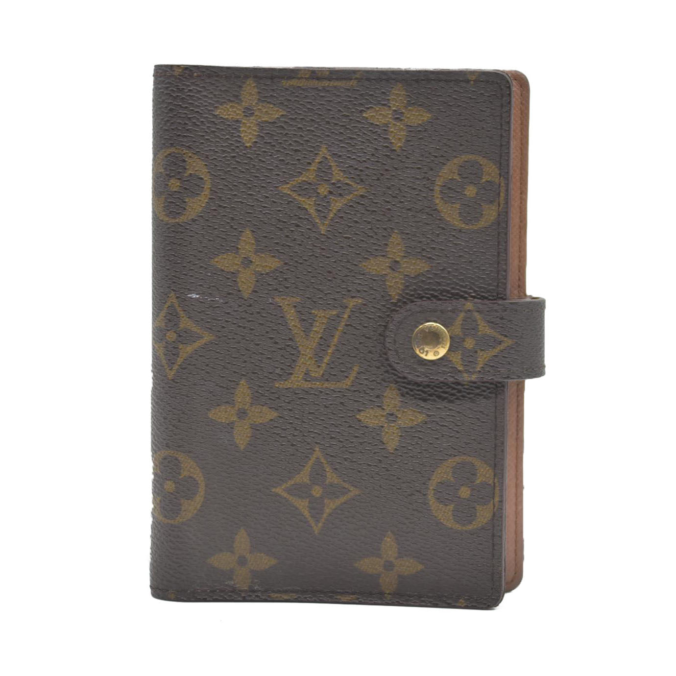 Louis Vuitton Monogram Agenda PM Notebook Cover Brown CA0955
