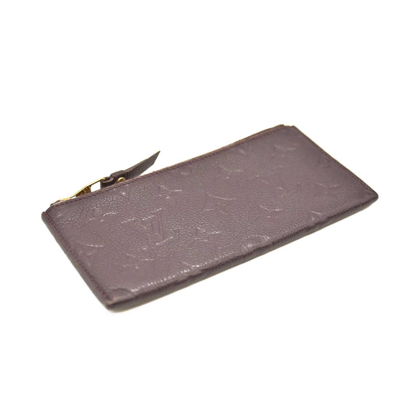 Louis Vuitton Monogram Empreinte (Portefeuille Curieuse) Wallet CA2142 Burgundy